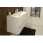Sapho Orinoko - Lavabo 1000x420 mm, marbre coulé, blanc OR100 Sapho Orinoko - Lavabo 1000x420 mm, marbre coulé, blanc OR100