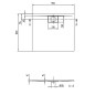 Villeroy & Boch Architectura - Receveur de douche, 900x800 mm blanc alpin UDA9080ARA215V-01