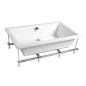Polysan Deep - Receveur de douche profond avec construction, 1000x750x260 mm, blanc 72880 Polysan Deep - Receveur de douche profond avec construction, 1000x750x260 mm, blanc 72880