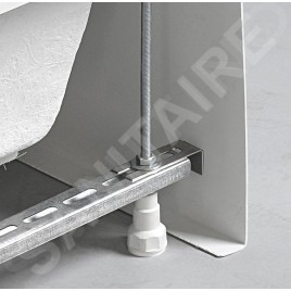 Polysan Deep - Receveur de douche profond avec construction, 1000x750x260 mm, blanc 72880