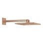 Grohe Rainshower SmartActive Cube - Douche de tête 310, bras de douche 430 mm, 2 jets, Warm Sunset brossé 26479DL0 Grohe Rainshower SmartActive Cube - Douche de tête 310, bras de douche 430 mm, 2 jets, Warm Sunset brossé 26479DL0