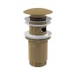 Alcadrain Accessoires - Sortie de lavabo, ClickClack, or brossé mat A392-G-B Alcadrain Accessoires - Sortie de lavabo, ClickClack, or brossé mat A392-G-B