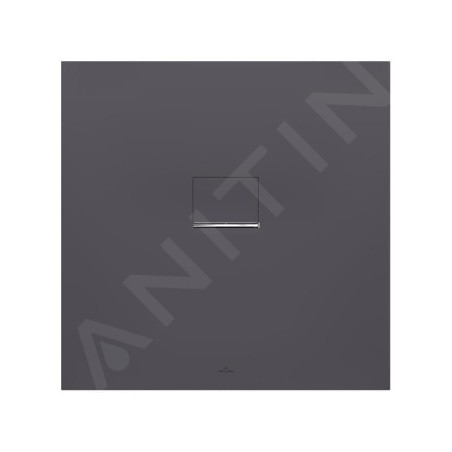 Villeroy & Boch Squaro Infinity - Receveur de douche, 900x900 mm, Quaryl, anthracite UDQ9090SQI1V-1S