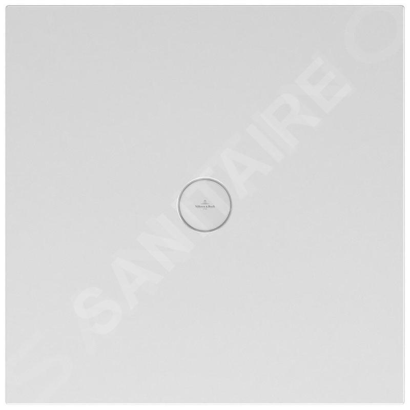 Villeroy & Boch Subway Infinity - Receveur de douche, 800x800 mm, Anti-slip, blanc alpin 6228C301