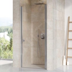 Ravak Chrome - Porte de douche coulissante 775-805 mm, aluminium poli/verre transparent 0QV40C00Z1
