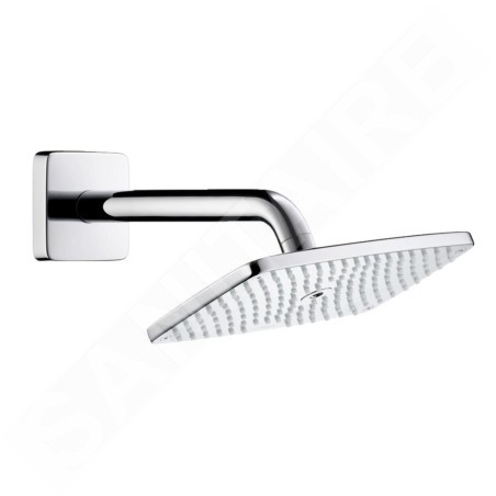 Hansgrohe Raindance E - Douche de tête 240, EcoSmart 9l/min, bras de douche 240 mm, chrome 27375000