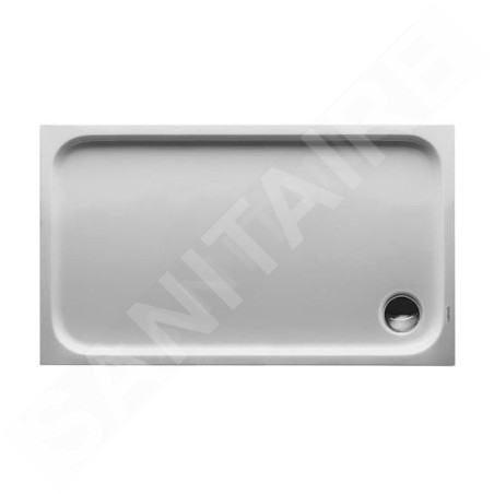 Duravit D-Code - Receveur de douche 1200x700 mm, Antislip, blanc alpin 720094000000001