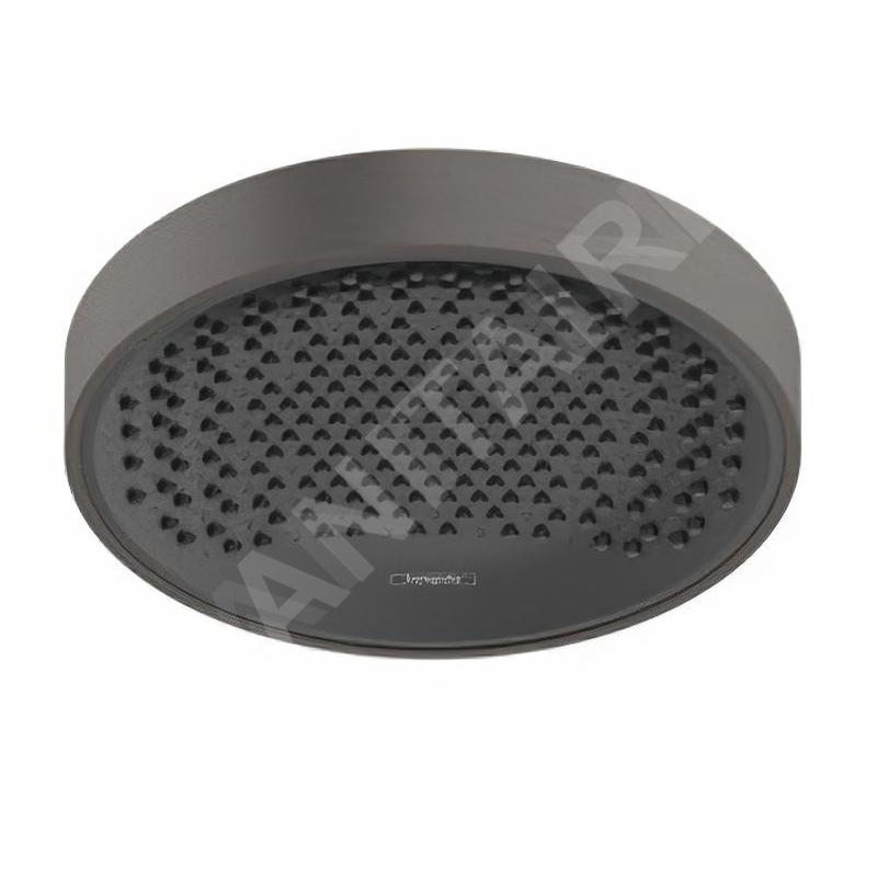 Hansgrohe Rainfinity - Pommeau de douche 250, EcoSmart, chrome noir brossé 26229340
