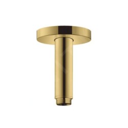 Hansgrohe Accessoires - Arrivée depuis le plafond S 100 mm, aspect d'or poli 27393990