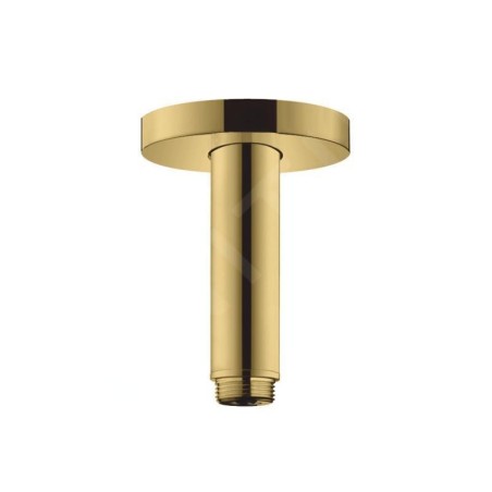 Hansgrohe Accessoires - Arrivée depuis le plafond S 100 mm, aspect d'or poli 27393990