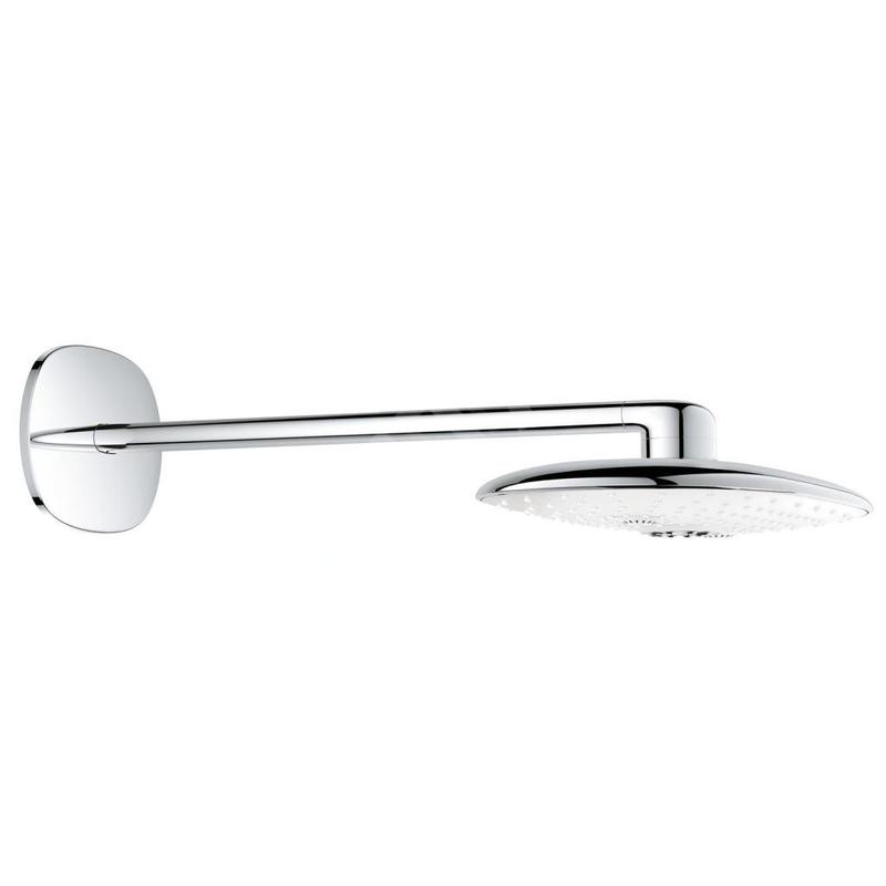 Grohe Rainshower - Douche de tête Duo 360, 2 jets, bras de douche 450 mm, blanc lunaire 26254LS0 Grohe Rainshower - Douche de tête Duo 360, 2 jets, bras de douche 450 mm, blanc lunaire 26254LS0