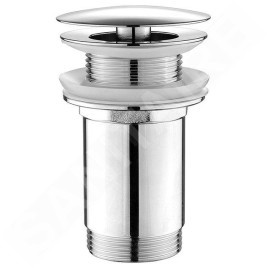 Aqualine Accessoires - Bonde de lavabo non-refermable, chrome TF6001