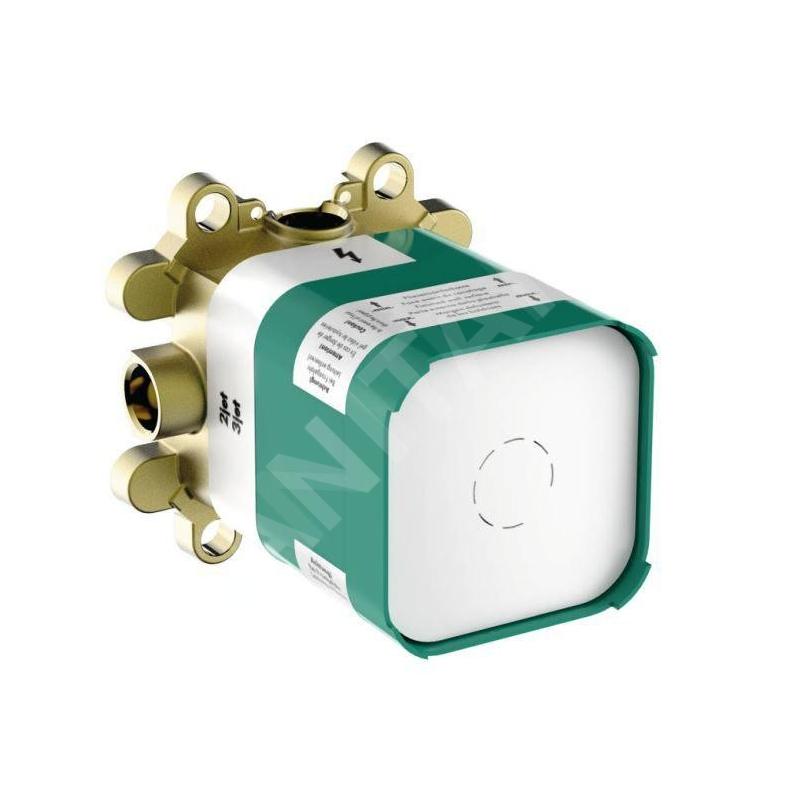 Axor Corps d’encastrement - Corps d'encastrement pour douche de tête, 2 jets, avec bras de douche 35361180