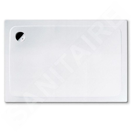 Kaldewei Avantgarde - Receveur de douche rectangulaire Superplan 389-5, 800 x 1200 mm, blanc - Receveur de douche, support en