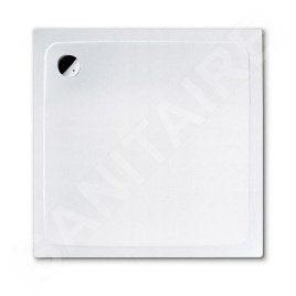 Kaldewei Avantgarde - Receveur de douche carré Superplan 386-5, 800 x 800 mm, blanc - Receveur de douche, antidérapant, support