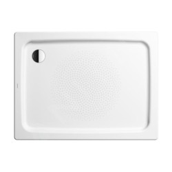 Kaldewei Ambiente - Receveur de douche Duschplan 555-2, 800x1200 mm, antidérapant, effet Perl, avec support en polystyrène,