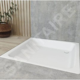 Kaldewei Advantage - Receveur de douche Sanidusch 540, 700x750 mm, sans support en polystyrène, blanc 448000010001