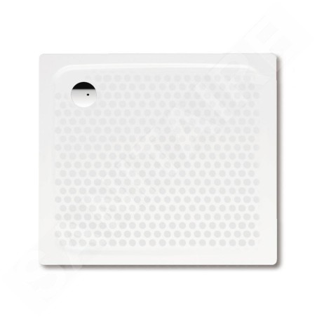Kaldewei Avantgarde - Receveur de douche Superplan 387-2, 900x750 mm, antidérapant sur toute la surface, effet Perl, avec