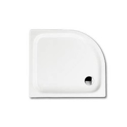 Kaldewei Advantage - Receveur de douche asymétrique Zirkon 501-1, 900 x 750 mm, blanc - Receveur de douche, antidérapant, sans