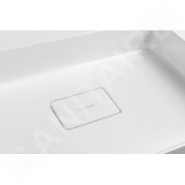 Sapho Godiva - Lavabo 960x440 mm, sans trop-plein, trou pour robinetterie, blanc GU096