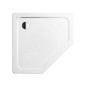 Kaldewei Avantgarde - Receveur de douche pentagonal Cornezza 670-1, 900x900 mm, antidérapant, effet Perl, sans support en
