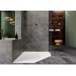 Kaldewei Avantgarde - Receveur de douche pentagonal Cornezza 672-1, 1000x1000 mm, antidérapant, sans support en polystyrène,