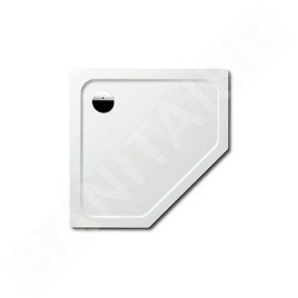 Kaldewei Avantgarde - Receveur de douche pentagonal Cornezza 673-2, 1000x1000 mm, Perl-Effect, avec support en polystyrène,