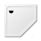 Kaldewei Avantgarde - Receveur de douche pentagonal Cornezza 673-2, 1000 x 1000 mm, blanc - Receveur de douche, antidérapant,