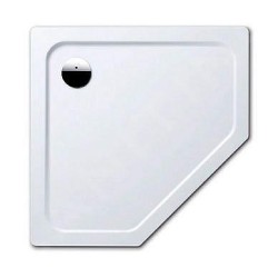 Kaldewei Avantgarde - Receveur de douche pentagonal Cornezza 672-1, 1000x1000 mm, sans support en polystyrène, blanc