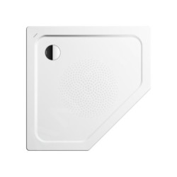 Kaldewei Avantgarde - Receveur de douche pentagonal Cornezza 670-2, 900x900 mm, antidérapant, avec support en polystyrène,