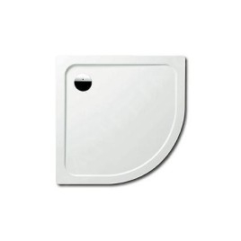 Kaldewei Ambiente - Receveur de douche quart de rond Arrondo 870-2, 900x900 mm, Perl-Effect, support en polystyrène, blanc