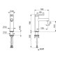 Hansa Designo - Mitigeur de lavabo Style, chrome 51882293