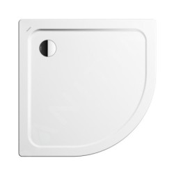 Kaldewei Ambiente - Receveur de douche quart de rond Arrondo 881-2, 1000x1000 mm, Perl-Effect, support en polystyrène, blanc