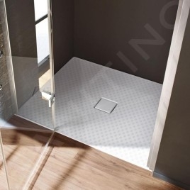 Kaldewei Avantgarde - Receveur de douche Conoflat 785-2, 1200x900 mm, antidérapant sur toute la surface, avec support en