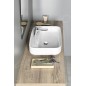 Sapho Lavabos - Lavabo à poser, 500x400 mm, avec un trou pour robinet, sans trop-plein, blanc AR452 Sapho Lavabos - Lavabo à poser, 500x400 mm, avec un trou pour robinet, sans trop-plein, blanc AR452