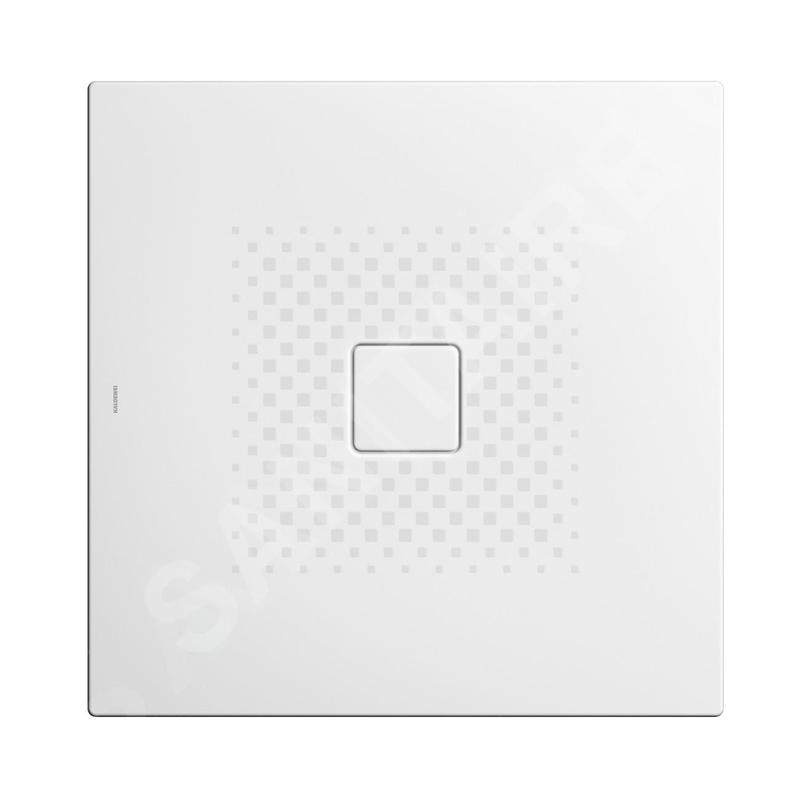 Kaldewei Avantgarde - Receveur de douche Conoflat 786-2, 1000x1000 mm, antidérapant, effet Perl, avec support en polystyrène,