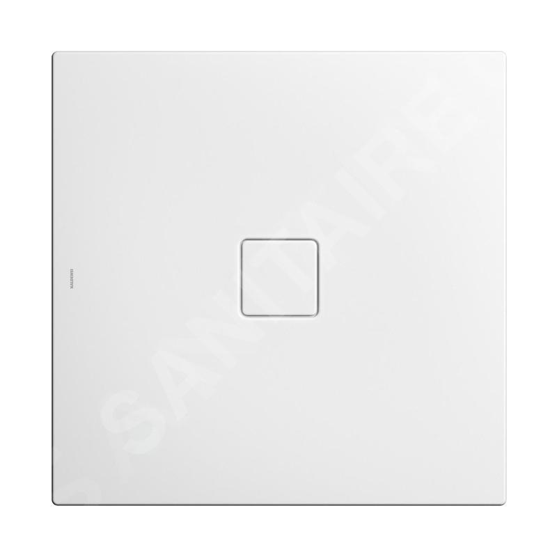 Kaldewei Avantgarde - Receveur de douche Conoflat 786-2, 1000x1000 mm, Perl-Effect, avec support en polystyrène, blanc