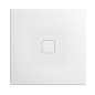 Kaldewei Avantgarde - Receveur de douche Conoflat 786-1, 1000x1000 mm, antidérapant, sans support en polystyrène, blanc