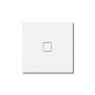 Kaldewei Avantgarde - Receveur de douche Conoflat 790-2, 1200x1200 mm, support polystyrène, Antidérapant sur toute la largeur,