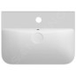 Sapho Isvea Sott Aqua - Vasque 605x500 mm, avec un trou pour robinet, blanc 10SQ51061 Sapho Isvea Sott Aqua - Vasque 605x500 mm, avec un trou pour robinet, blanc 10SQ51061