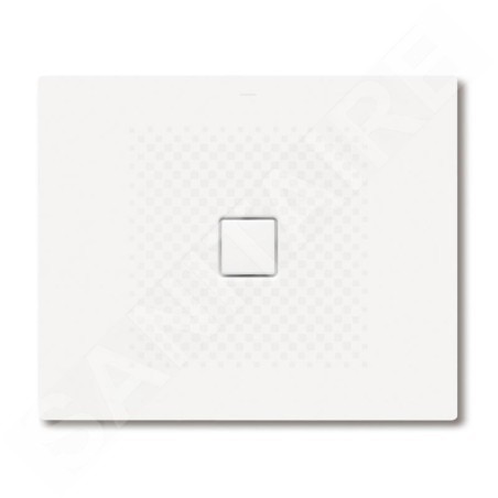 Kaldewei Avantgarde - Receveur de douche Conoflat 787-2, 800x1100 mm, support en polystyrène, antidérapant, effet Perl, blanc