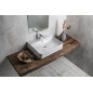 Sapho Isvea Sott Aqua - Vasque 605x500 mm, avec un trou pour robinet, blanc 10SQ51061 Sapho Isvea Sott Aqua - Vasque 605x500 mm, avec un trou pour robinet, blanc 10SQ51061