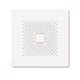 Kaldewei Avantgarde - Receveur de douche carré Conoflat 852-2, 800 x 800 mm, blanc - Receveur de douche, antidérapant sur toute