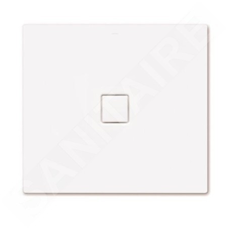 Kaldewei Avantgarde - Receveur de douche rectangulaire Conoflat 854-1, 1000 x 1100 mm, blanc - Receveur de douche, Perl-Effect,