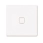 Kaldewei Avantgarde - Receveur de douche carré Conoflat 852-1, 800 x 800 mm, blanc - Receveur de douche, antidérapant, sans Kaldewei Avantgarde - Receveur de douche carré Conoflat 852-1, 800 x 800 mm, blanc - Receveur de douche, antidérapant, sans
