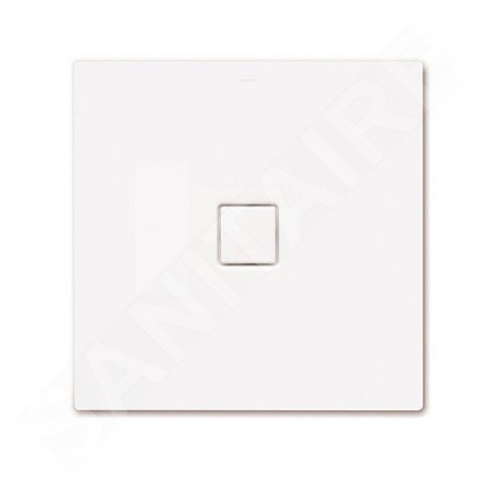 Kaldewei Avantgarde - Receveur de douche carré Conoflat 852-1, 800 x 800 mm, blanc - Receveur de douche, largeur totale
