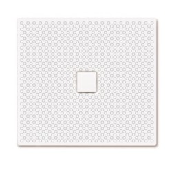 Kaldewei Avantgarde - Receveur de douche rectangulaire Conoflat 854-1, 1000 x 1100 mm, blanc - Receveur de douche, antidérapant
