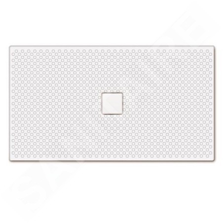 Kaldewei Avantgarde - Receveur de douche rectangulaire Conoflat 860-2, 900 x 1600 mm, blanc - receveur de douche, antidérapant