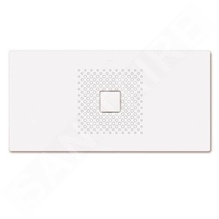 Kaldewei Avantgarde - Receveur de douche rectangulaire Conoflat 859-1, 800 x 1600 mm, blanc - Receveur de douche, antidérapant,