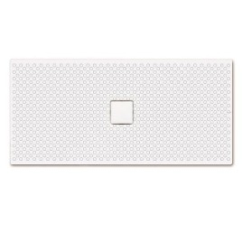 Kaldewei Avantgarde - Receveur de douche rectangulaire Conoflat 858-2, 750 x 1600 mm, blanc - Receveur de douche, Perl-Effect,